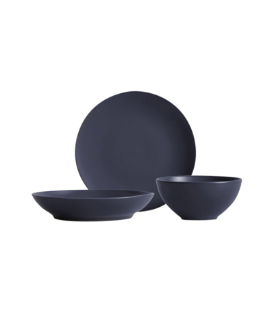 Year & Day 3 Piece Ceramic Serving Set In Midnight