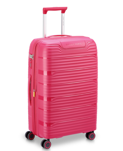 Delsey New  Dune 21" Expandable Spinner Carry-on In Viva Magenta