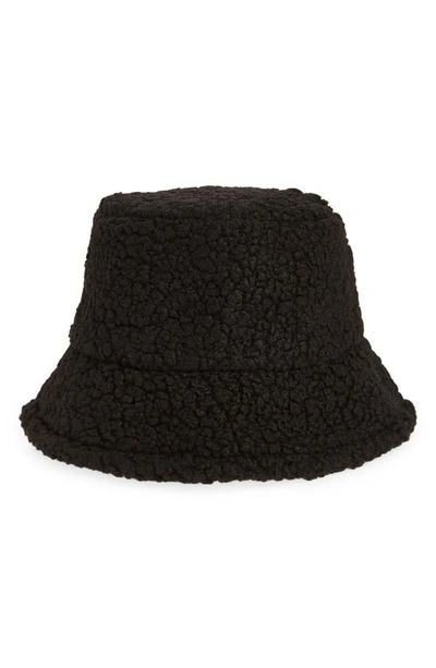 Bp. Fleece Bucket Hat In Black