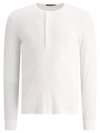 TOM FORD TOM FORD LYOCELL BUTTONED T SHIRT