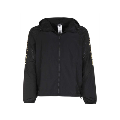 Versace Greca Jacket In Black