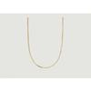 Maria Black Womens Gold Hp Mio Yellow Gold-plated 925 Sterling-silver Chain In Black