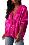 VICI COLLECTION CHASING THE STARS OVERSIZE CARDIGAN