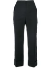N°21 CROPPED TAILORED TROUSERS,N2MB102312112218729