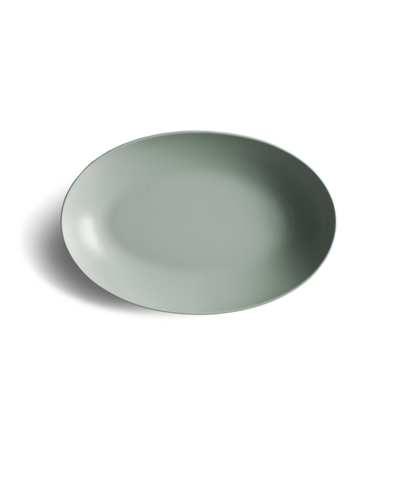 Year & Day Oval Low Serving Bowl In Palm
