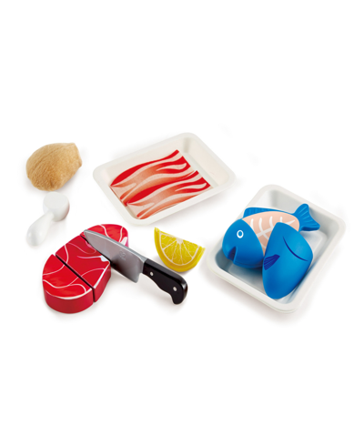 Hape Kitchen Tasty Proteins Food Playset In Multi