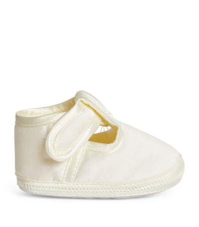 Sarah Louise Strap-fastened Shoes In Ivory