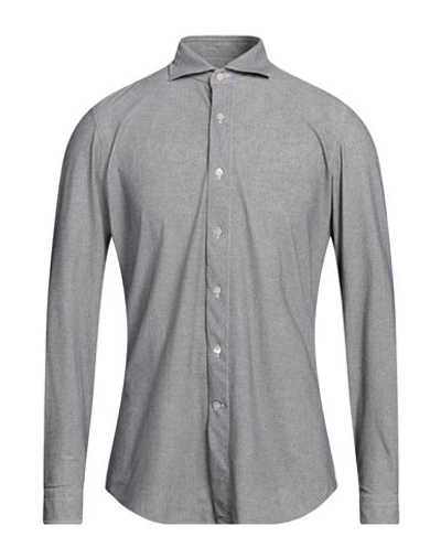 Alessandro Gherardi Man Shirt Light Grey Size 15 ¾ Polyamide, Elastane