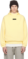 ESSENTIALS YELLOW PULLOVER HOODIE