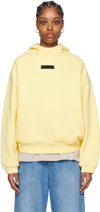 ESSENTIALS YELLOW PULLOVER HOODIE