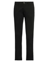 Officina 36 Man Pants Black Size 28 Cotton, Elastane