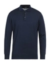 Rossopuro Man Sweater Midnight Blue Size 5 Wool