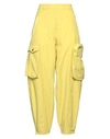 Stella Mccartney Woman Pants Mustard Size 0-2 Cotton, Polyamide In Yellow