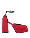 Just Friends Woman Sandals Red Size 10 Textile Fibers In Red