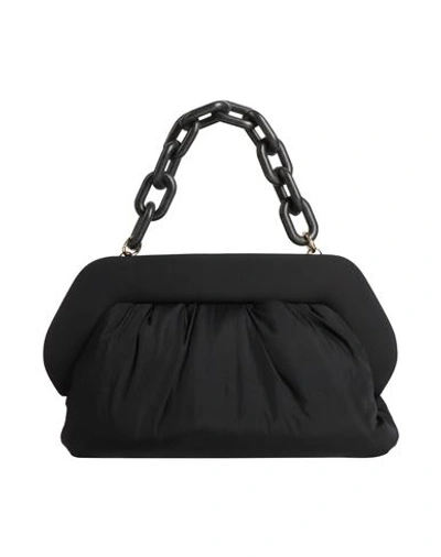 Themoirè Woman Handbag Black Size - Textile Fibers In Black
