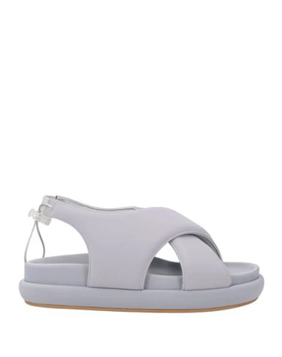 Gia Borghini Taupe Gia 29 Sandals In 4121 Stone Grey