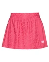 Ea7 Woman Mini Skirt Fuchsia Size Xxs Polyamide, Elastane, Polyester In Pink