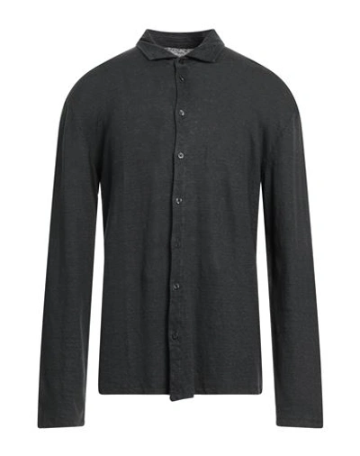 Phil Petter Man Shirt Steel Grey Size Xxl Wool