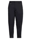 Paolo Pecora Slim Fit Chino Trousers In Black