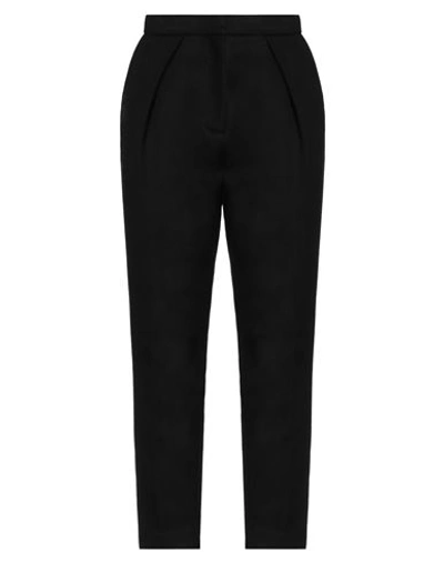 Maison Rabih Kayrouz Woman Pants Black Size 10 Virgin Wool, Cashmere