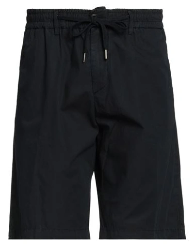 Perfection Man Shorts & Bermuda Shorts Midnight Blue Size 34 Cotton In Blue