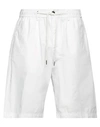 Perfection Man Shorts & Bermuda Shorts White Size 32 Cotton