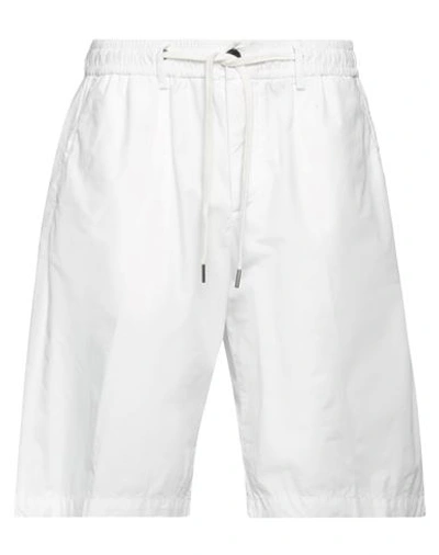 Perfection Man Shorts & Bermuda Shorts White Size 32 Cotton In White