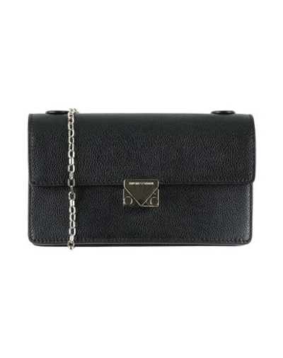 Emporio Armani Woman Wallet Black Size - Bovine Leather