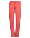 Jacob Cohёn Man Pants Red Size 32 Cotton, Elastane, Polyester