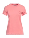 Trussardi Woman T-shirt Salmon Pink Size Xl Cotton In Pink