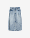 Isabel Marant Tilauria Skirt In Light Blue