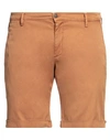 Michael Coal Man Shorts & Bermuda Shorts Camel Size 35 Cotton, Elastane In Beige