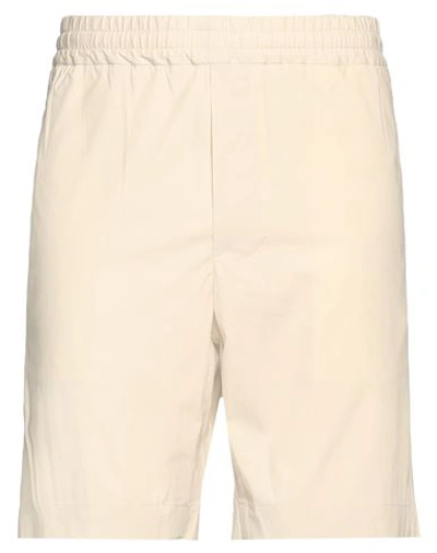 Liu •jo Man Man Shorts & Bermuda Shorts Beige Size 34 Cotton, Elastane