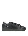 Raf Simons Woman Sneakers Black Size 8 Soft Leather