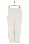Eileen Fisher High-rise Stretch Denim Jeans In Undyed Natural