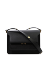 Marni Black Saffiano Leather Shoulder Bag