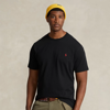 Polo Ralph Lauren Logo Embroidered Regular T-shirt In Polo Black