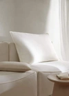 Mango Home 100% Linen Cushion Cover 70x90cm White In Neutral
