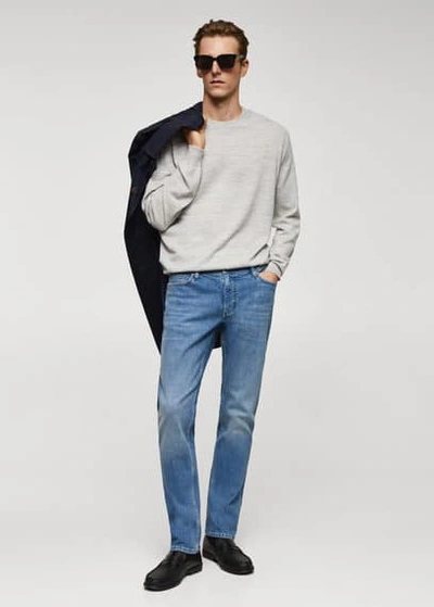 Mango Man Jan Slim-fit Jeans Medium Blue