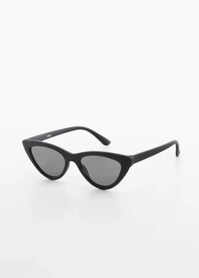 Mango Kids' Retro Style Sunglasses Black