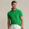 Polo Ralph Lauren Classic Fit Mesh Polo Shirt In Preppy Green