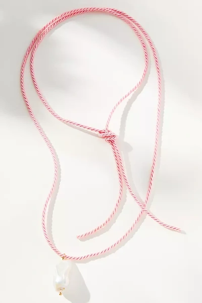 Frasier Sterling Santa Monica Choker Necklace In Pink