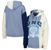 GAMEDAY COUTURE GAMEDAY COUTURE NAVY NORTH CAROLINA TAR HEELS HALL OF FAME COLORBLOCK PULLOVER HOODIE