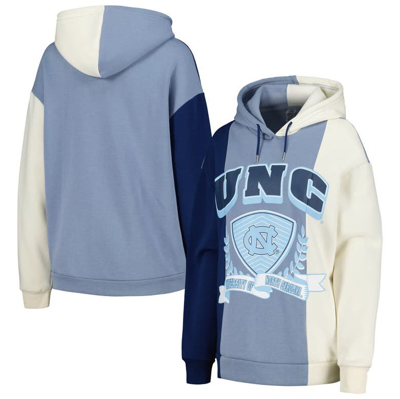 Gameday Couture Navy North Carolina Tar Heels Hall Of Fame Colourblock Pullover Hoodie