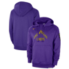 NIKE NIKE PURPLE LOS ANGELES LAKERS 2023/24 CITY EDITION COURTSIDE STANDARD ISSUE PULLOVER HOODIE