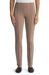 Lafayette 148 Gramercy Acclaimed Stretch Pants In Deep Acorn
