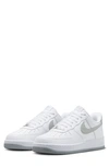 Nike Men's Air Force 1 '07 Shoes In White/light Smoke Grey/white