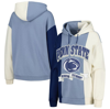 GAMEDAY COUTURE GAMEDAY COUTURE NAVY PENN STATE NITTANY LIONS HALL OF FAME COLORBLOCK PULLOVER HOODIE