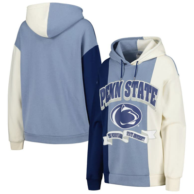 Gameday Couture Navy Penn State Nittany Lions Hall Of Fame Colorblock Pullover Hoodie
