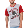 G-III SPORTS BY CARL BANKS G-III SPORTS BY CARL BANKS GRAY TAMPA BAY BUCCANEERS BLACK LABEL T-SHIRT